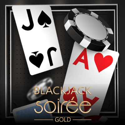Blackjack Soirée Gold 3 Live