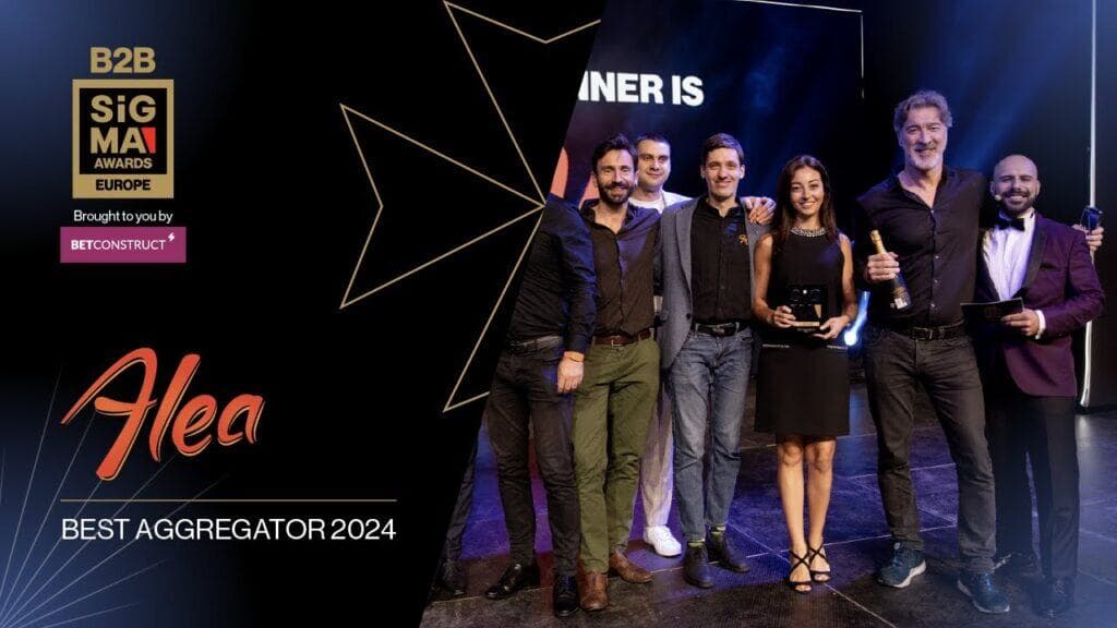 Alea, the Best Aggregator at SiGMA Europe B2B Awards 2024