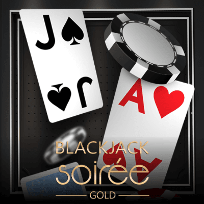 Blackjack Soirée Gold 4 Live